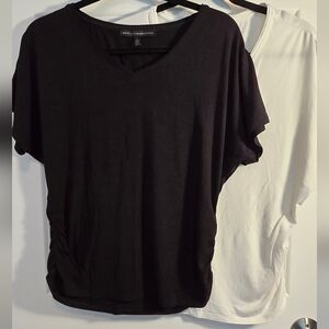 WHBM Black and White Women's Tops